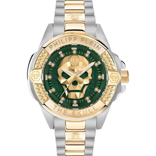 Watches, male, , Size: ONE SIZE The $kull Genderless Watch - Philipp Plein - Modalova