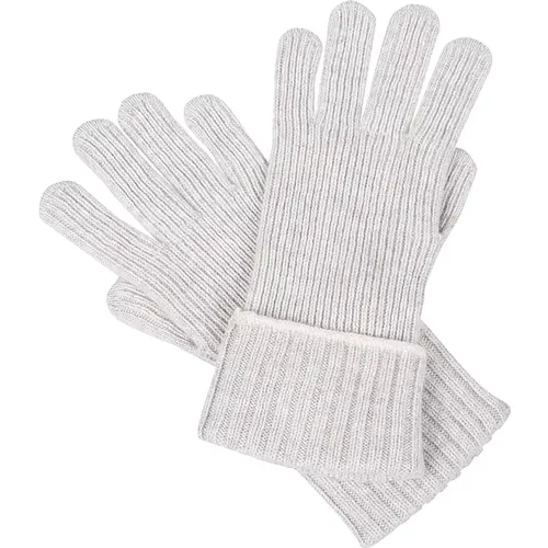 Gloves, unisex, , Size: ONE SIZE Cashmere Tipping Gloves - Eleventy - Modalova