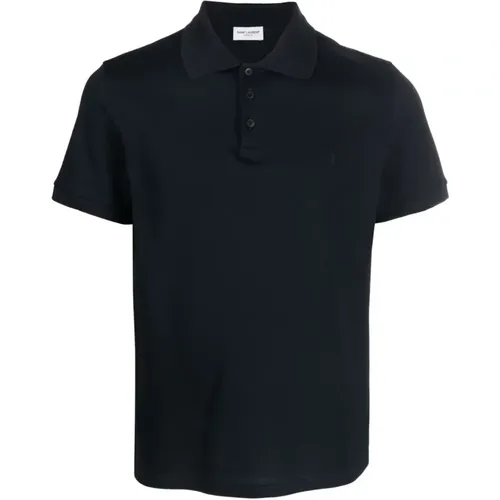 T-shirts and Polos , male, Sizes: M, S, XL, L - Saint Laurent - Modalova