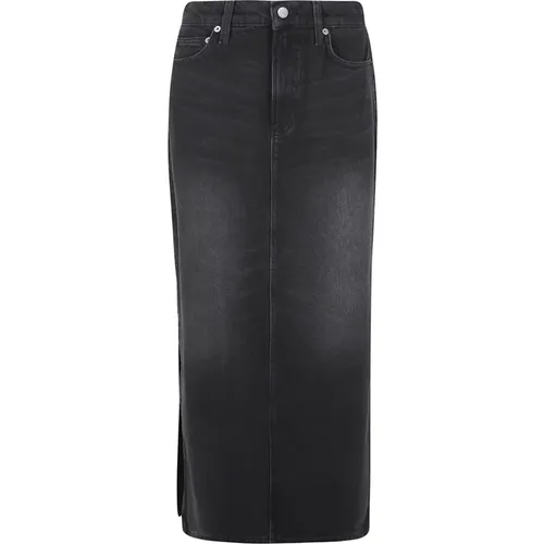 Late Night Lick Skirt , female, Sizes: W24, W28, W27, W25 - Mother - Modalova