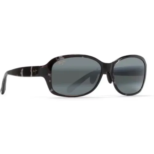 Schwarze Rahmen Sonnenbrille Koki Beach , unisex, Größe: 56 MM - Maui Jim - Modalova