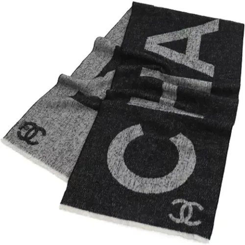 Pre-owned Scarves, female, , Size: ONE SIZE Pre-owned Cashmere scarves - Chanel Vintage - Modalova