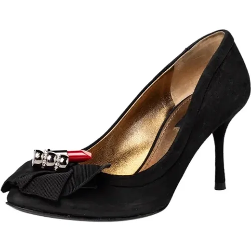 Pre-owned Fabric heels , female, Sizes: 3 UK - Dolce & Gabbana Pre-owned - Modalova