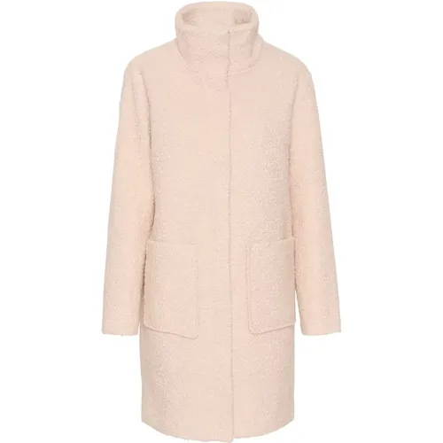 Ferddysz Coat Jacke Creme , Damen, Größe: L - Saint Tropez - Modalova