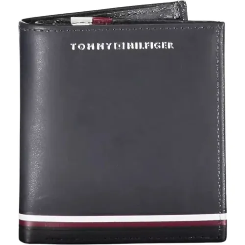 Wallets & Cardholders, male, , Size: ONE SIZE Leather Wallet - Tommy Hilfiger - Modalova