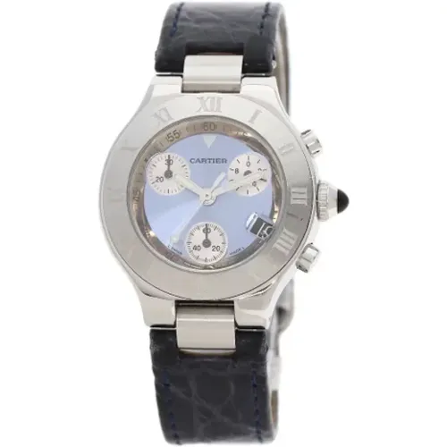 Pre-owned Watches, female, , Size: ONE SIZE Pre-owned Stainless Steel watches - Cartier Vintage - Modalova