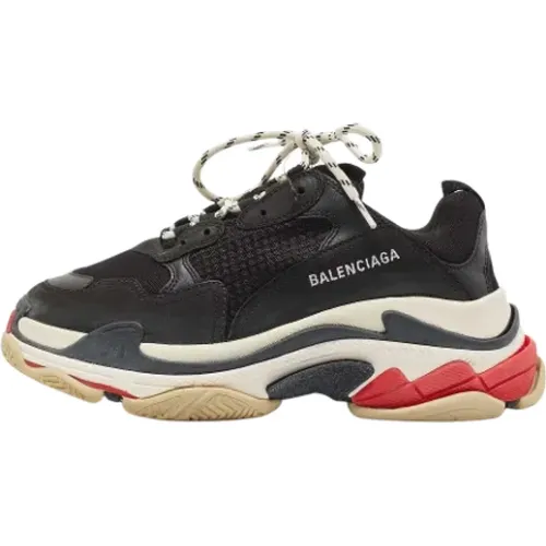 Pre-owned Sneakers, female, , Size: 12 US Pre-owned Fabric sneakers - Balenciaga Vintage - Modalova