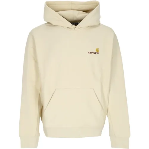 Hoodies, male, , Size: XL Script Rattan Hooded Sweatshirt - Carhartt WIP - Modalova