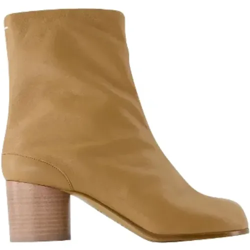 Leather boots , female, Sizes: 5 1/2 UK - Maison Margiela - Modalova