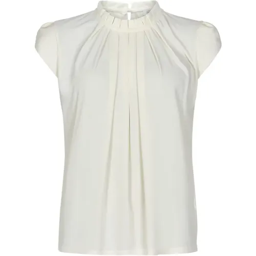 Off Blouse with Ruffle Details , female, Sizes: L, S, XL, 2XL, M - IN Front - Modalova