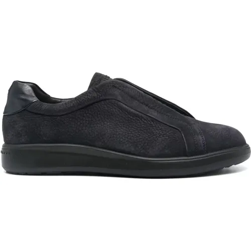 Italian Leather Sneakers with Rubber Sole , male, Sizes: 10 UK, 9 UK, 8 1/2 UK, 8 UK - Fratelli Rossetti - Modalova