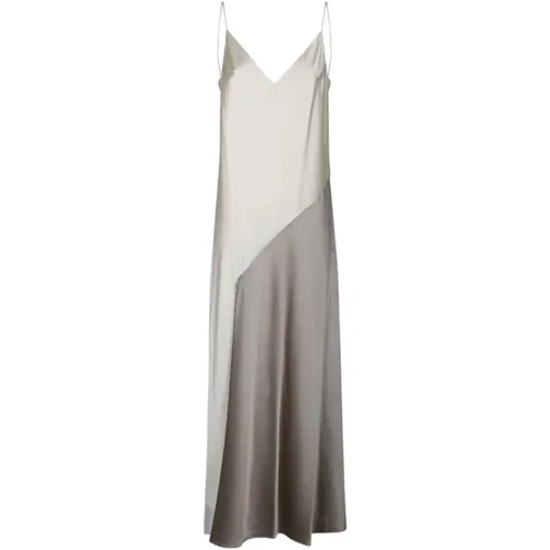 Color Block Long Dress , female, Sizes: XS, S, M - Calvin Klein - Modalova