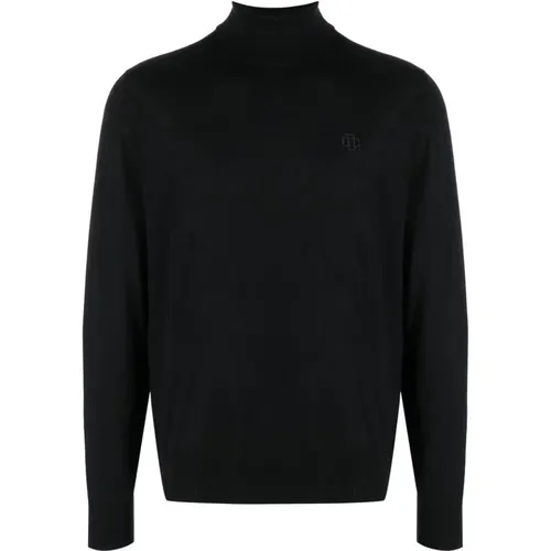 Turtlenecks, male, , Size: L Knitted Turtleneck Sweater - Dsquared2 - Modalova