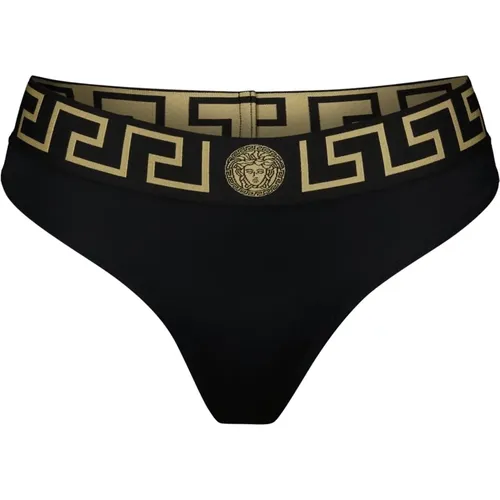 Medusa Greca Bikini Unterteil , Damen, Größe: L - Versace - Modalova