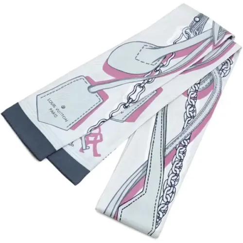 Pre-owned Silk scarves , female, Sizes: ONE SIZE - Louis Vuitton Vintage - Modalova