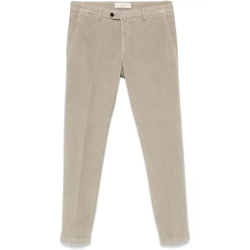 Corduroy Trousers with Pockets , male, Sizes: 2XL, M, XL - Briglia - Modalova