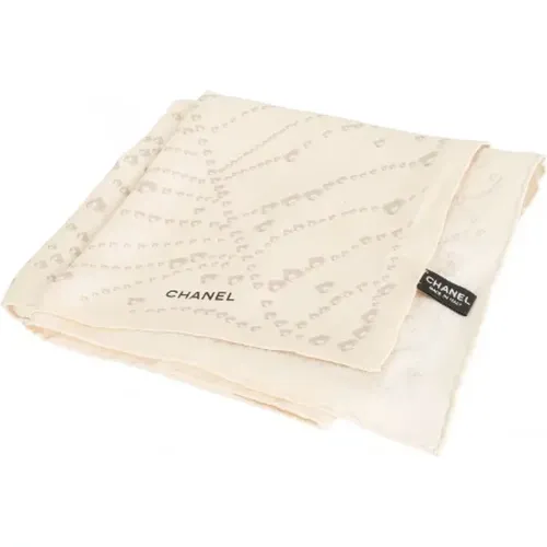 Pre-owned Silk scarves , female, Sizes: ONE SIZE - Chanel Vintage - Modalova