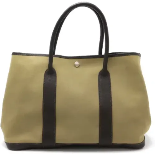 Pre-owned Tote Bags, female, , Size: ONE SIZE Pre-owned Canvas handbags - Hermès Vintage - Modalova