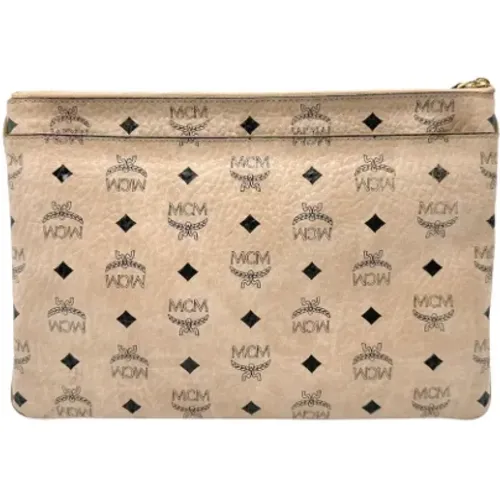 Pre-owned Clutches, female, , Size: ONE SIZE Pre-owned Leather shoulder-bags - MCM Pre-owned - Modalova