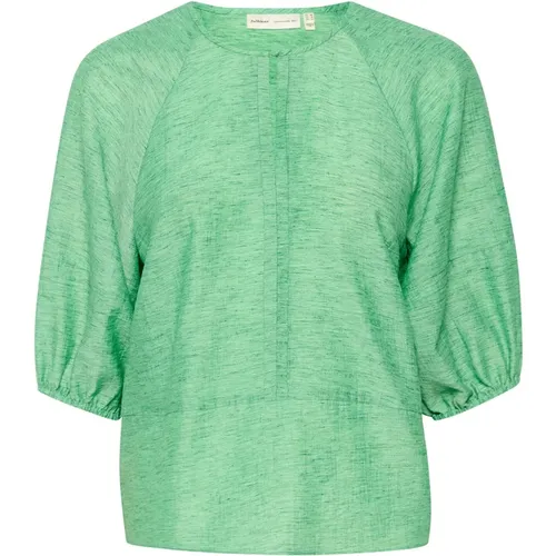 Emerald Bluse mit Halblangen Ärmeln , Damen, Größe: M - InWear - Modalova