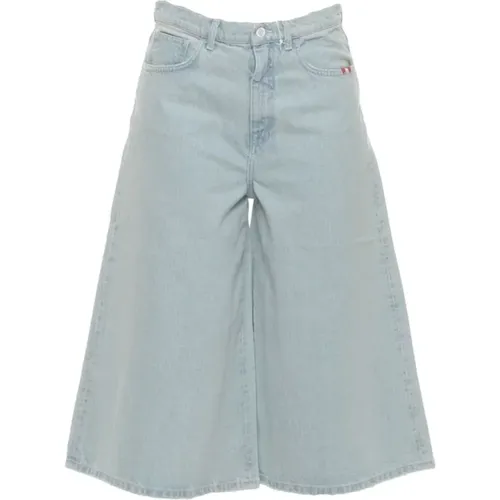 Stylish Rockstar Bermuda Shorts , female, Sizes: W27, W28 - Amish - Modalova