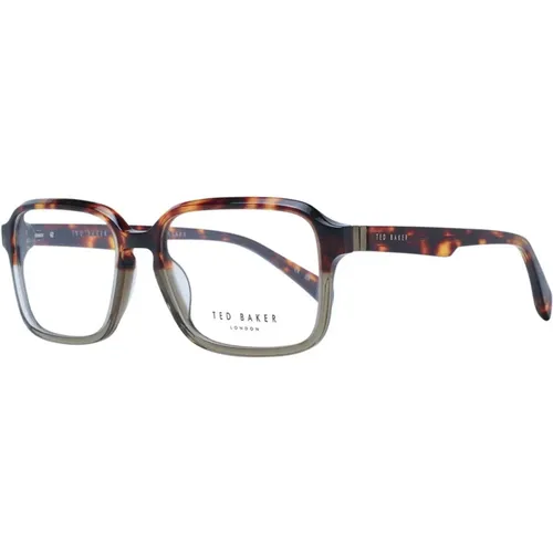 Glasses, male, , Size: ONE SIZE Stylish Rectangle Optical Frames - Ted Baker - Modalova