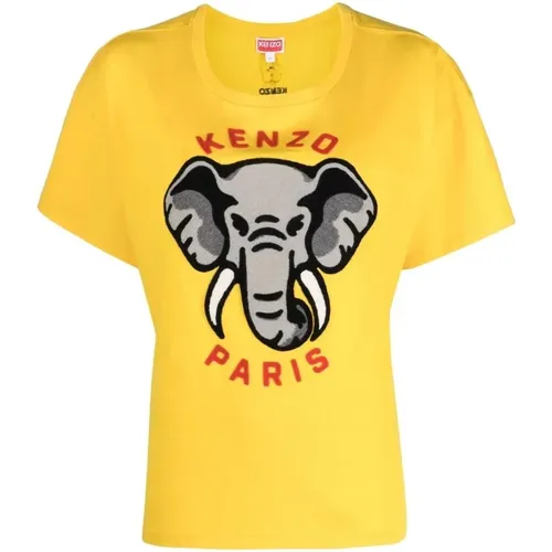 Women's Clothing T-Shirts & Polos Ss23 , female, Sizes: M, XS, S - Kenzo - Modalova