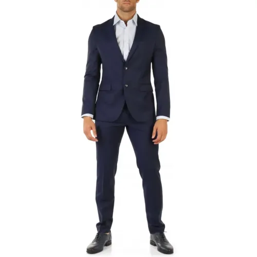 Single Breasted Suits, male, , Size: M Single Breasted Suit Set - Boss - Modalova