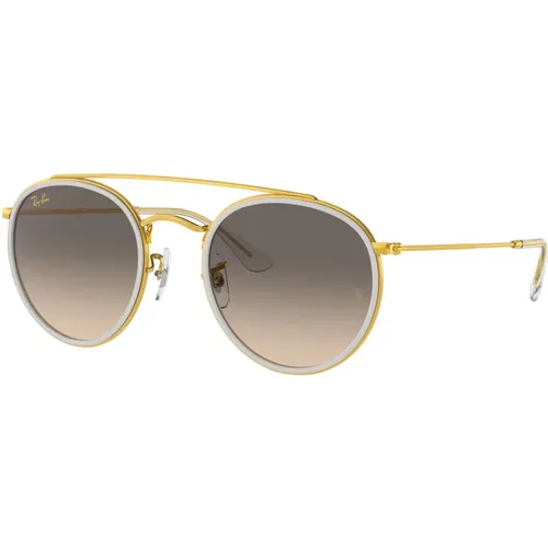 Legend Gold/Grey Shaded Sungles RB 3647N , unisex, Sizes: 51 MM - Ray-Ban - Modalova