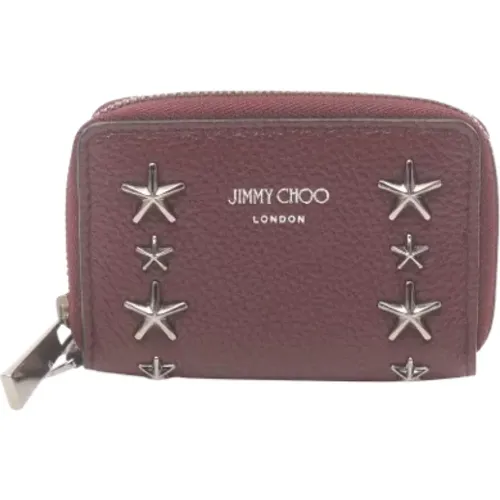 Pre-owned Leather wallets , female, Sizes: ONE SIZE - Jimmy Choo Pre-owned - Modalova