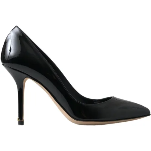 Gorgeous Leather High Heel Shoes , female, Sizes: 2 1/2 UK, 3 UK, 2 UK - Dolce & Gabbana - Modalova