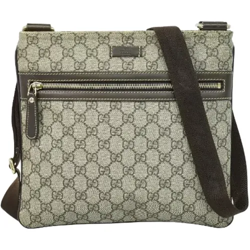 Pre-owned Cross Body Bags, female, , Size: ONE SIZE Pre-owned Canvas gucci-bags - Gucci Vintage - Modalova