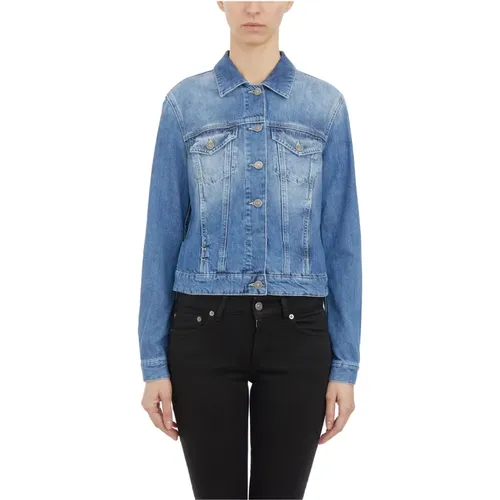 Denim Jackets, female, , Size: XS Denim Jacket - Dondup - Modalova