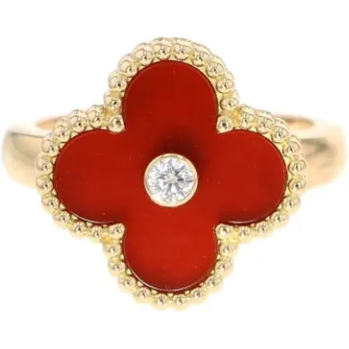 Pre-owned Gold rings , female, Sizes: ONE SIZE - Van Cleef & Arpels Pre-owned - Modalova