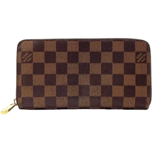 Pre-owned Canvas wallets , female, Sizes: ONE SIZE - Louis Vuitton Vintage - Modalova