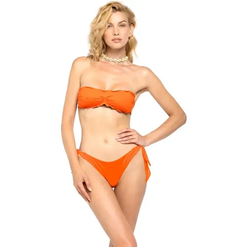 Farbwechsel Bandeau Bikini Set , Damen, Größe: M/L - 4Giveness - Modalova