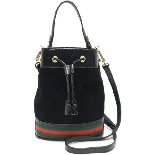 Pre-owned Bucket Bags, female, , Size: ONE SIZE Pre-owned Leather gucci-bags - Gucci Vintage - Modalova