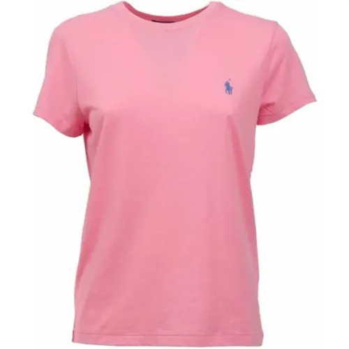 Short Sleeve T-shirt , female, Sizes: L, S, M - Polo Ralph Lauren - Modalova