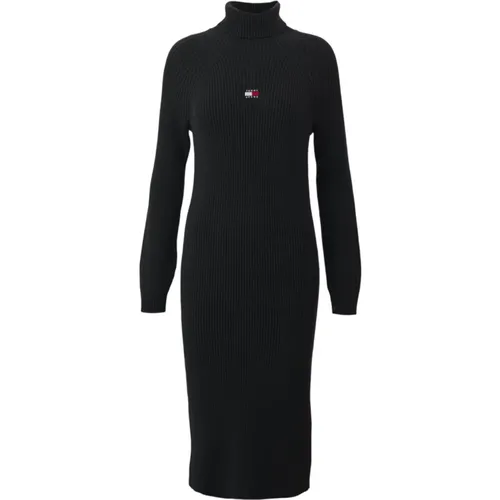 Bequemes Baumwollkleid , Damen, Größe: XS - Tommy Hilfiger - Modalova