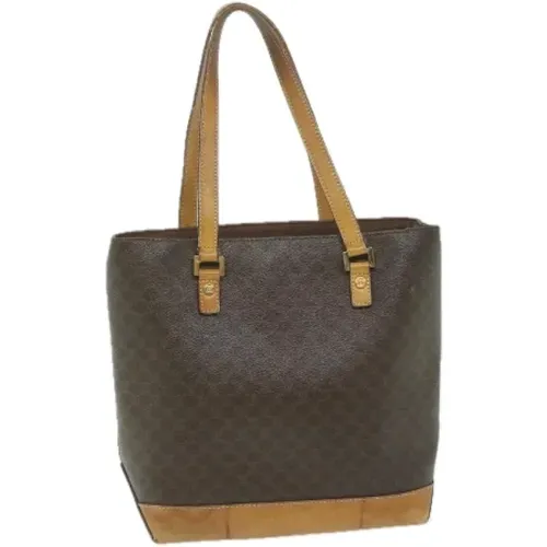 Pre-owned Tote Bags, female, , Size: ONE SIZE Pre-owned Canvas celine-bags - Celine Vintage - Modalova