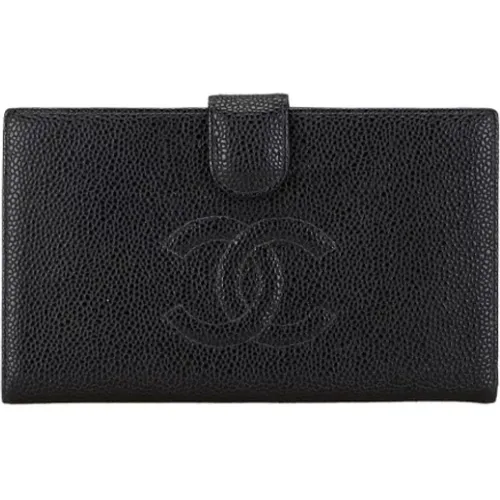 Pre-owned Leather wallets , female, Sizes: ONE SIZE - Chanel Vintage - Modalova