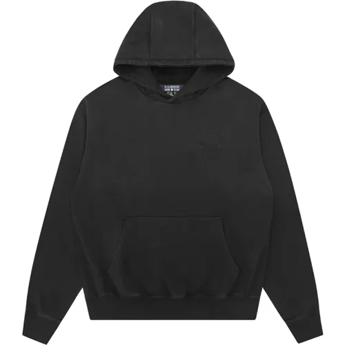 Hoodies, male, , Size: S Oversized Arch Logo Popover Hood - Billionaire - Modalova