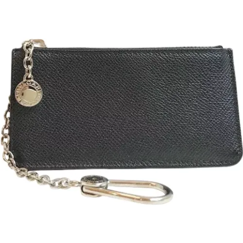 Pre-owned Leather key-holders , female, Sizes: ONE SIZE - Bvlgari Vintage - Modalova