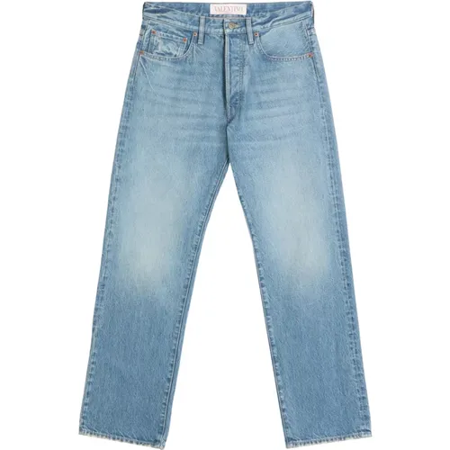 Stylish Denim Jeans , male, Sizes: W32, W31, W30 - Valentino Garavani - Modalova