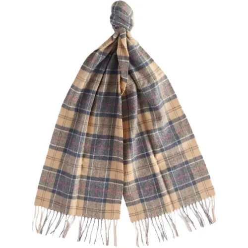 Winter Scarves, male, , Size: ONE SIZE Soft Lambswool Scarf - Barbour - Modalova