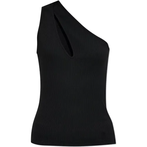 Sleeveless Tops, female, , Size: 3XS Top with a cut-out - Amiri - Modalova