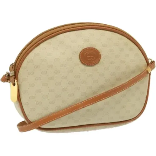 Pre-owned Cross Body Bags, female, , Size: ONE SIZE Pre-owned Leather gucci-bags - Gucci Vintage - Modalova