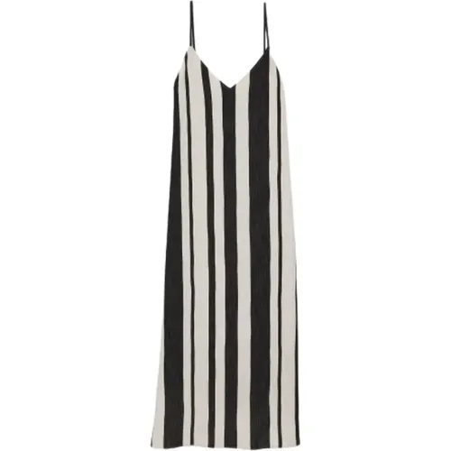 Vertical Stripe A-Line Dress , female, Sizes: XL - joseph - Modalova