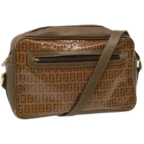 Pre-owned Cross Body Bags, female, , Size: ONE SIZE Pre-owned Canvas fendi-bags - Fendi Vintage - Modalova