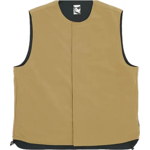 Padded Vest with Side Pockets , male, Sizes: L, M - Gr10K - Modalova